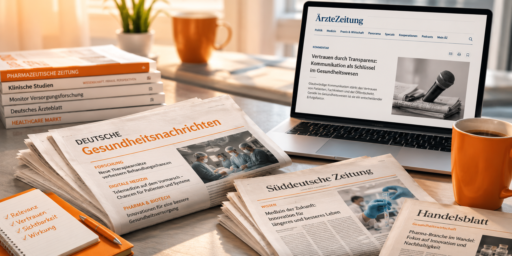 Pressetexte in der Healthcare-PR: Geringes Investment, große Wirkung